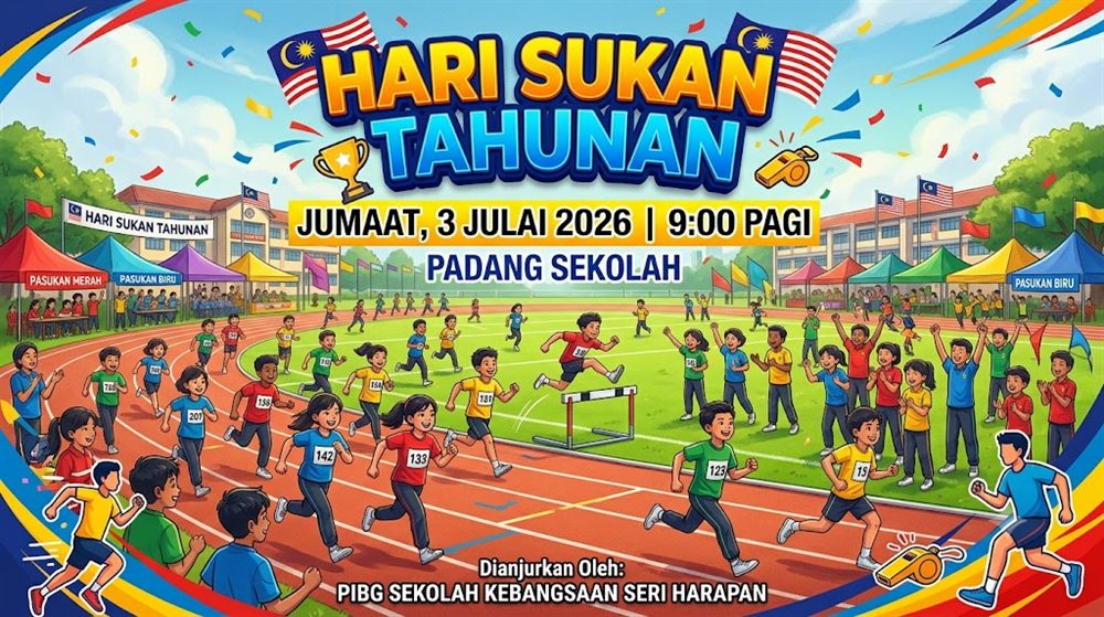 Contoh poster AI: Raya Aidil Fitri